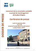 Lancement de la concertation