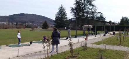 Practice de golf