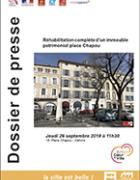 Réhabilitation complète d’un immeuble patrimonial place Chapou