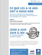 Ce que les 6-18 ans ont à nous dire