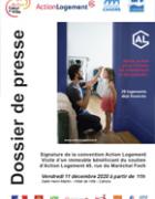 Signature de la convention Action Logement