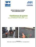 Réfection de la voirie - Les chantiers 2019