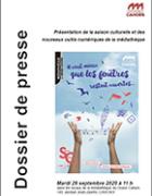 Présentation de la saison culturelle