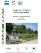 Inauguration de l’agora