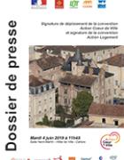 Signature de déploiement de la convention
