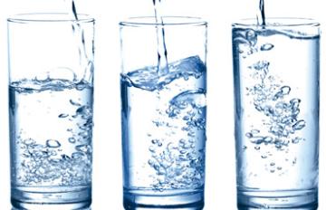 verres d'eau